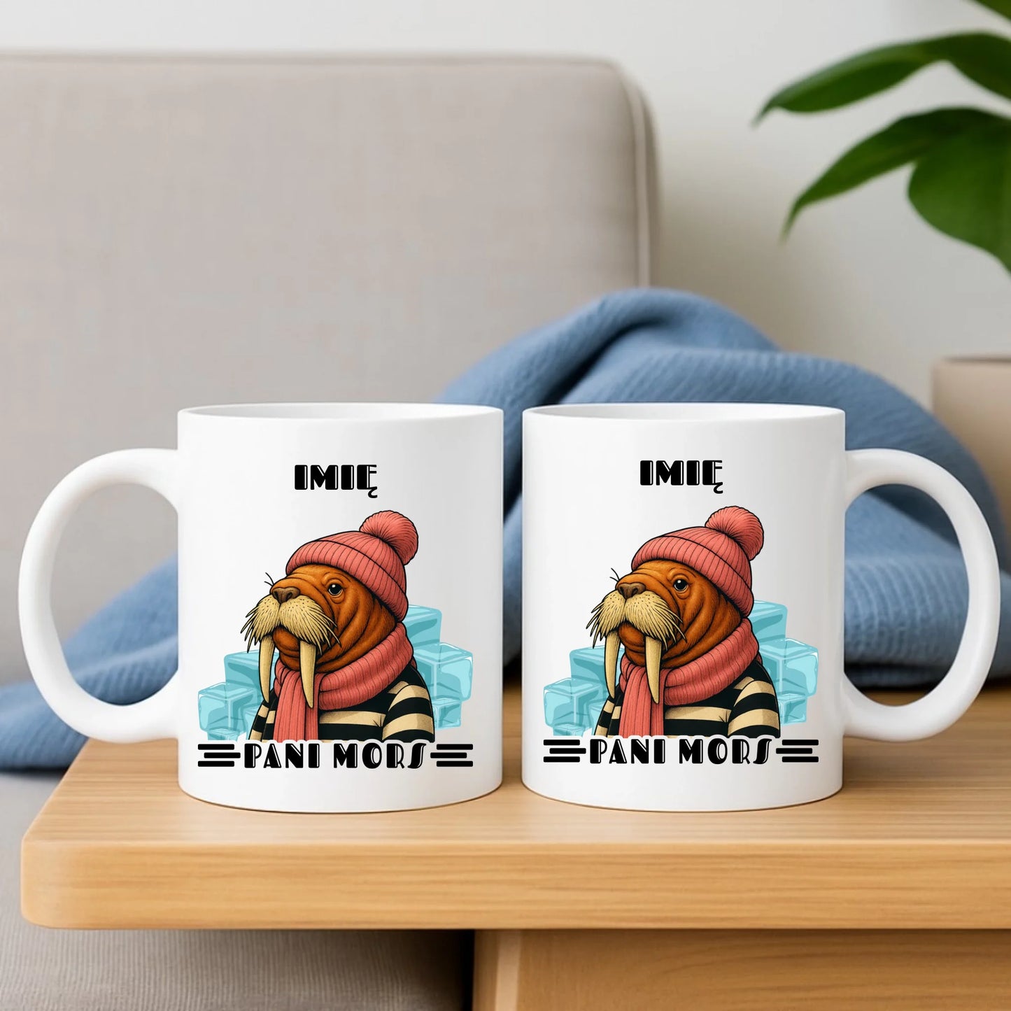 Kubek - prezent dla morsa - Pani Mors - personalizowany HM16 - StoryCups.pl