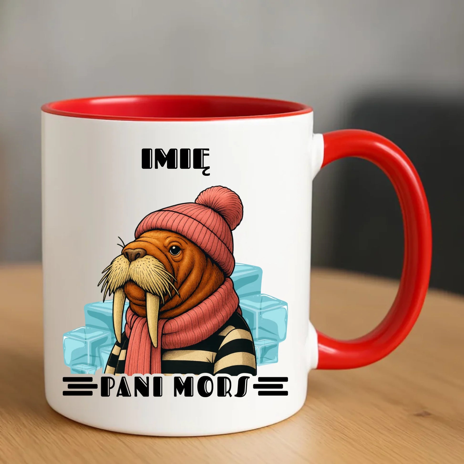 Kubek - prezent dla morsa - Pani Mors - personalizowany HM16 - StoryCups.pl