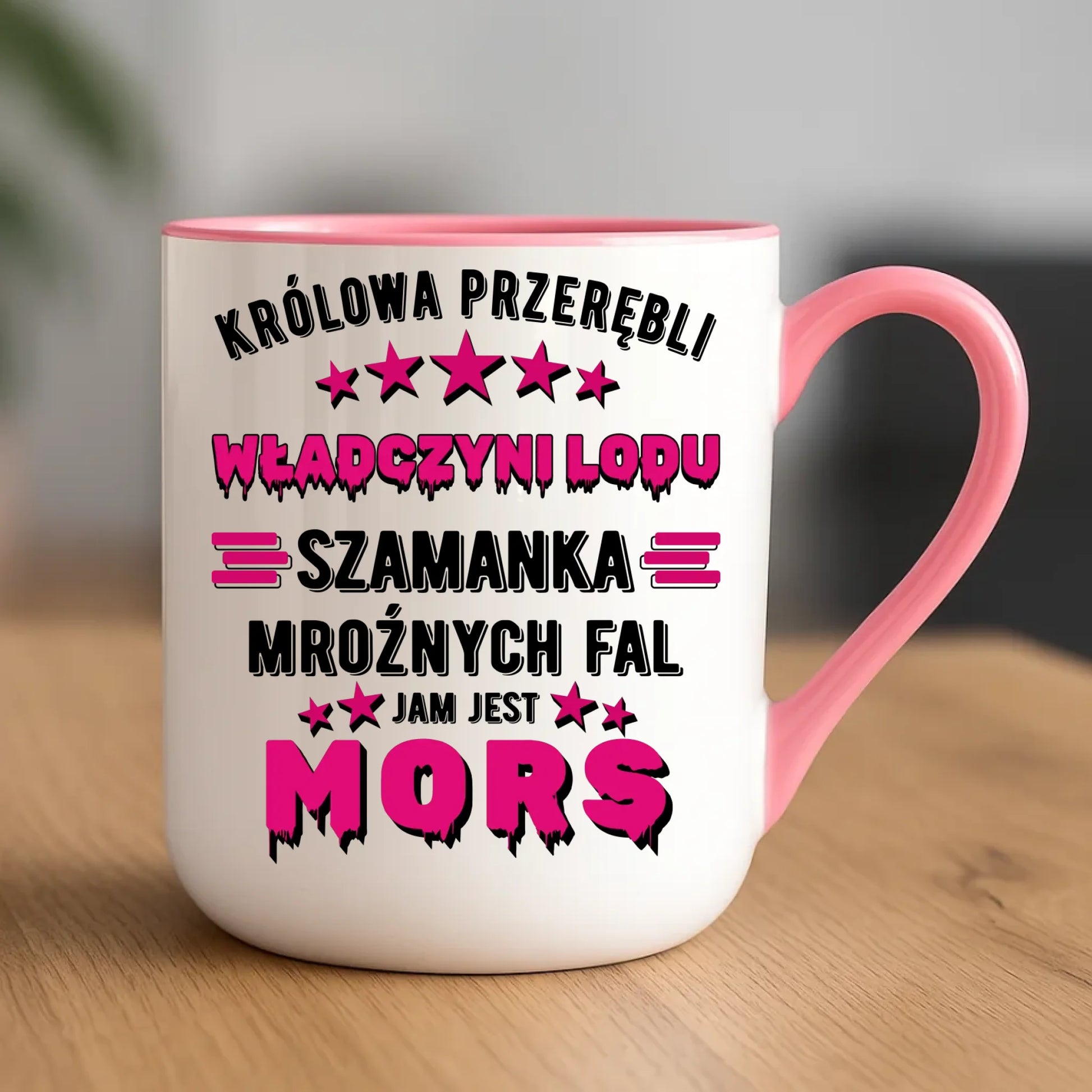 Kubek elegant - prezent dla morsa - Królowa przerębli Jam jest mors HM17 - StoryCups.pl