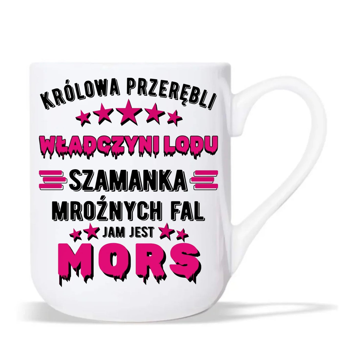 Kubek elegant - prezent dla morsa - Królowa przerębli Jam jest mors HM17 - StoryCups.pl