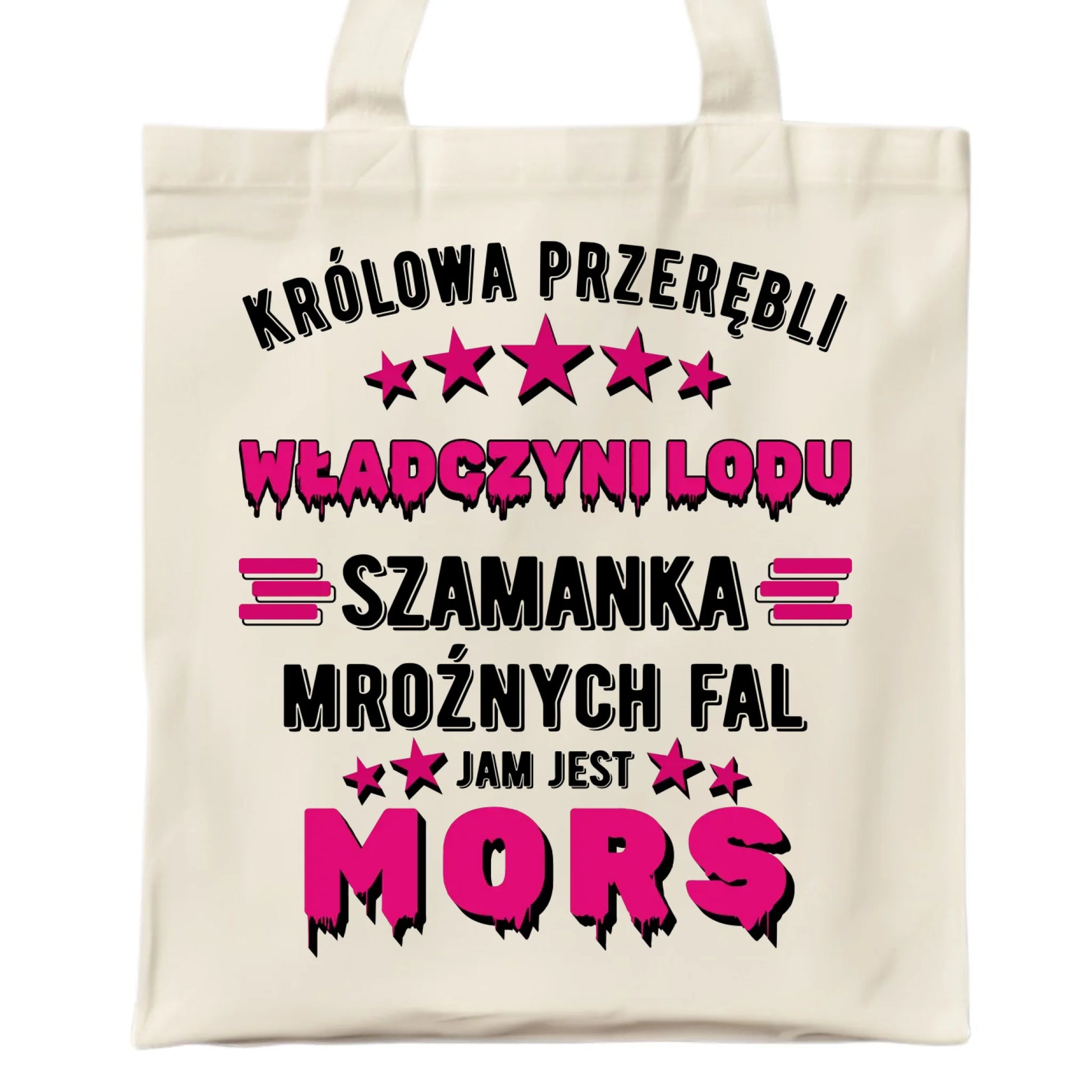 Torba - prezent dla morsa - Królowa przerębli Jam jest mors HM17 - StoryCups.pl