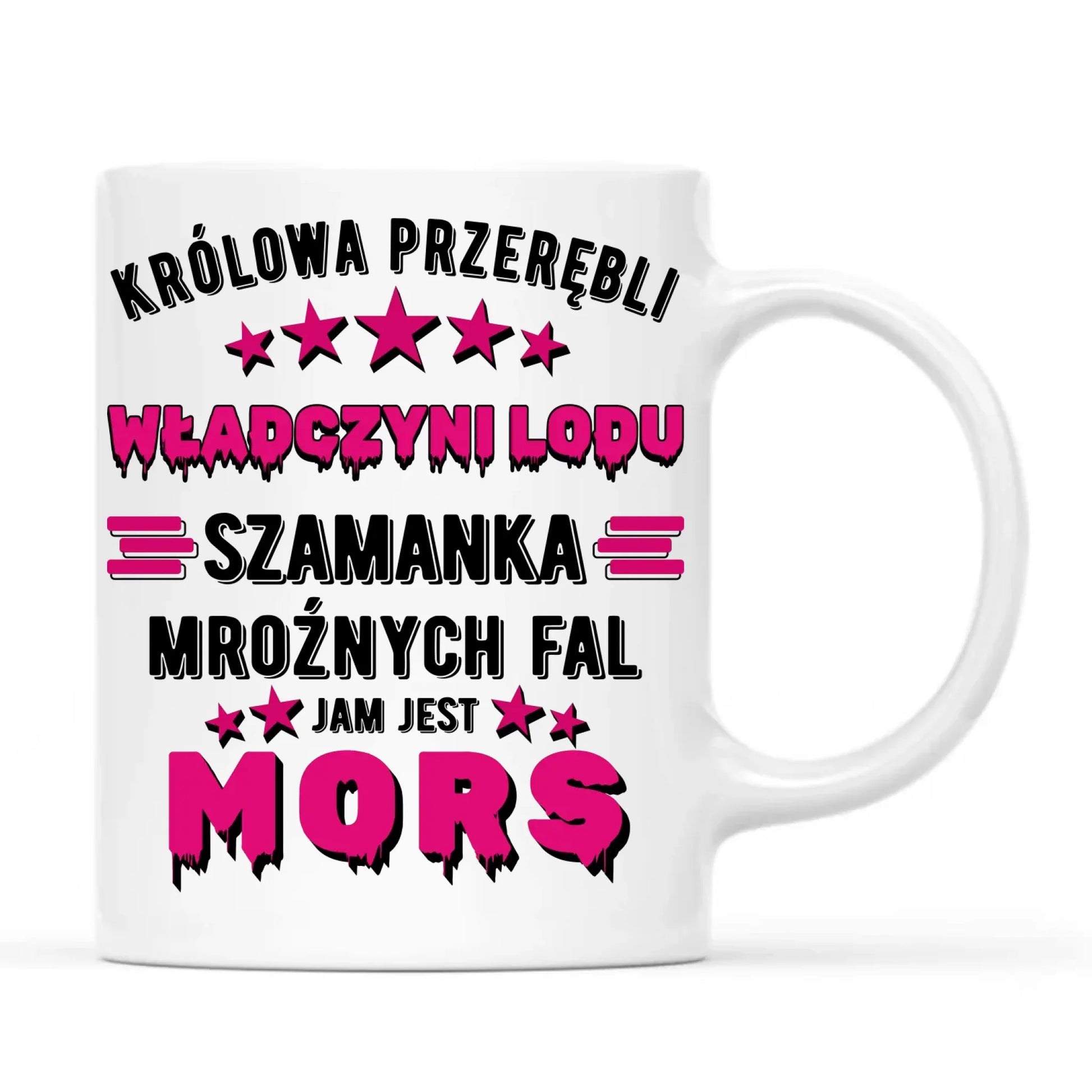 Kubek - prezent dla morsa - Królowa przerębli Jam jest mors HM17 - StoryCups.pl