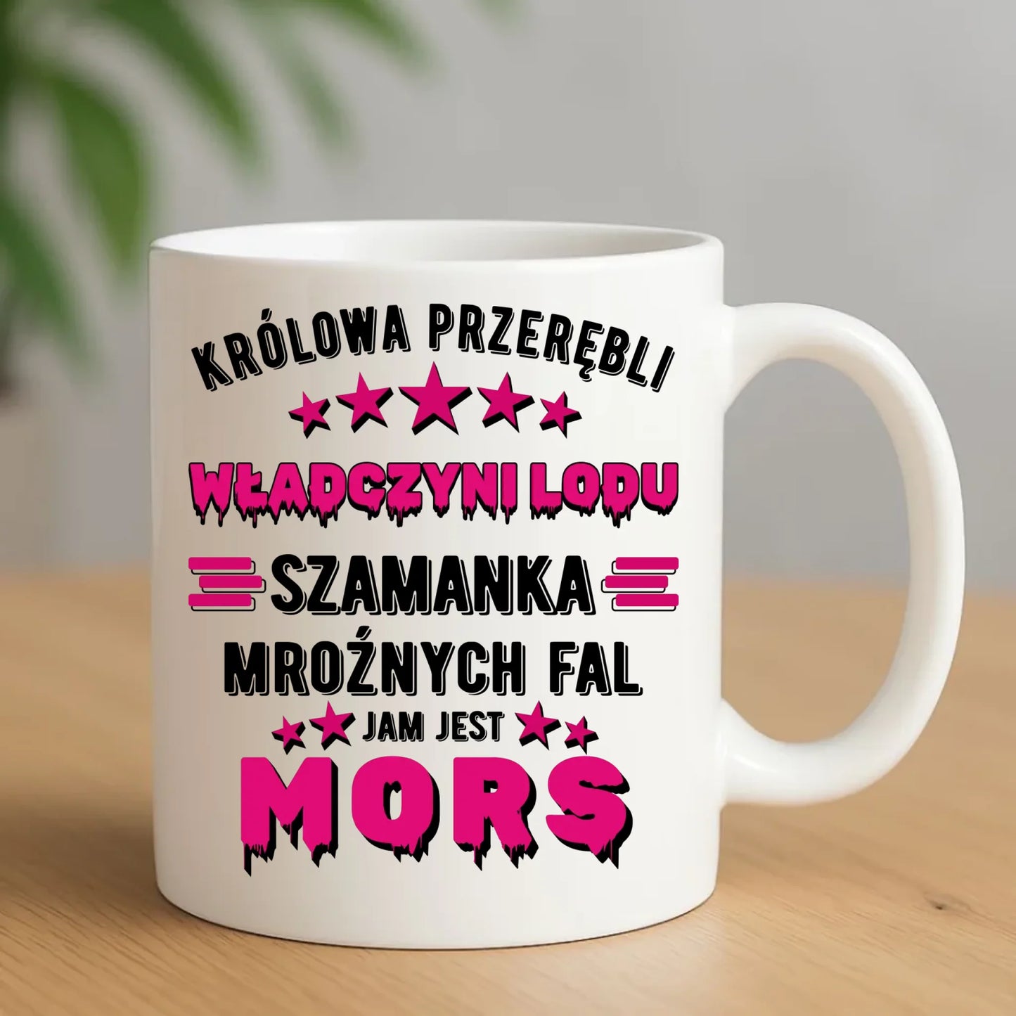 Kubek - prezent dla morsa - Królowa przerębli Jam jest mors HM17 - StoryCups.pl