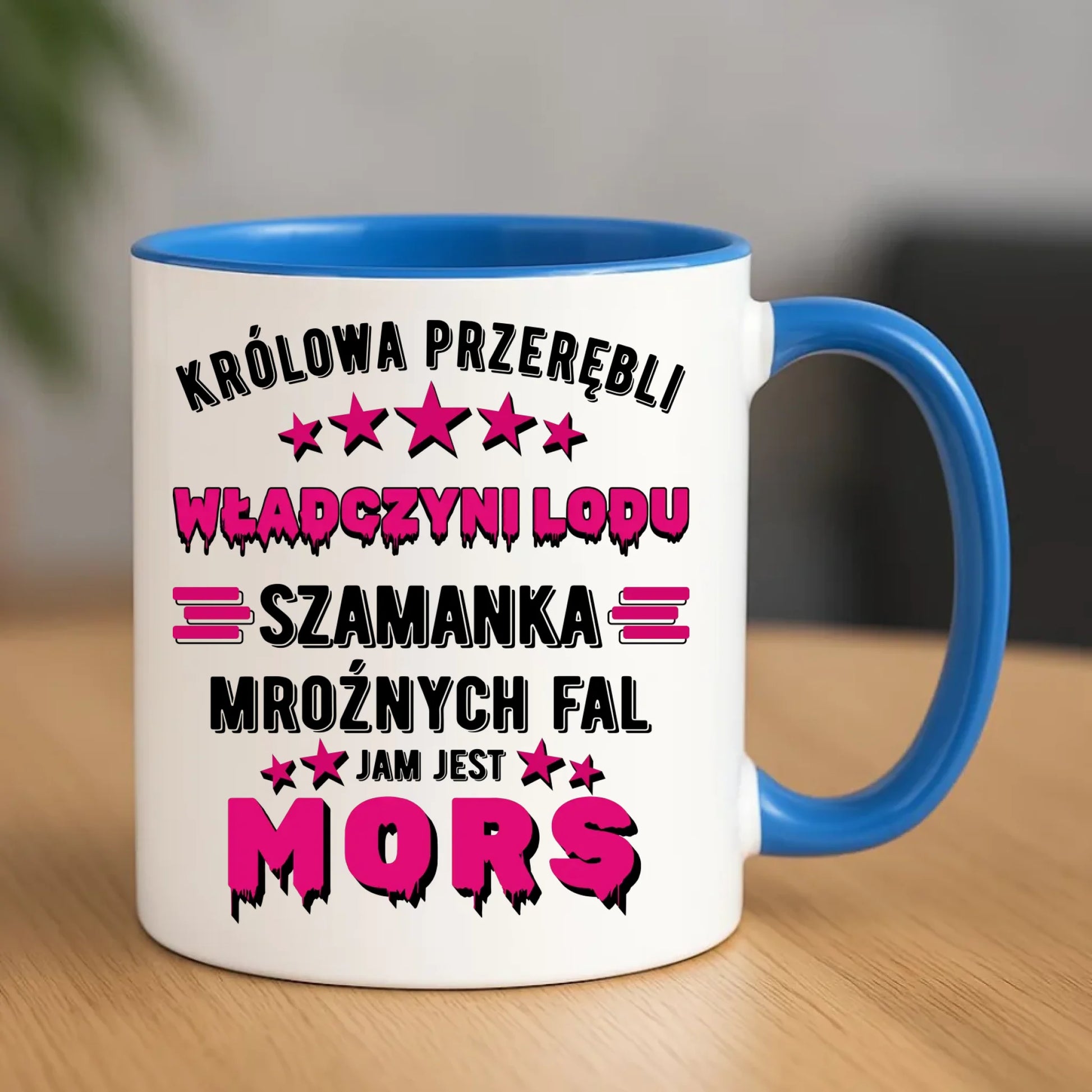 Kubek - prezent dla morsa - Królowa przerębli Jam jest mors HM17 - StoryCups.pl