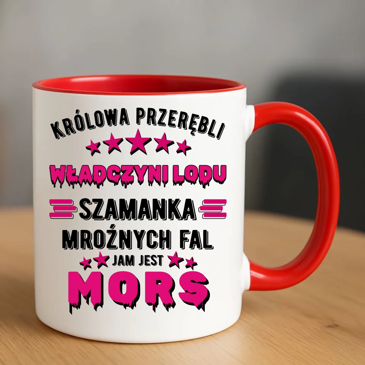 Kubek - prezent dla morsa - Królowa przerębli Jam jest mors HM17 - StoryCups.pl