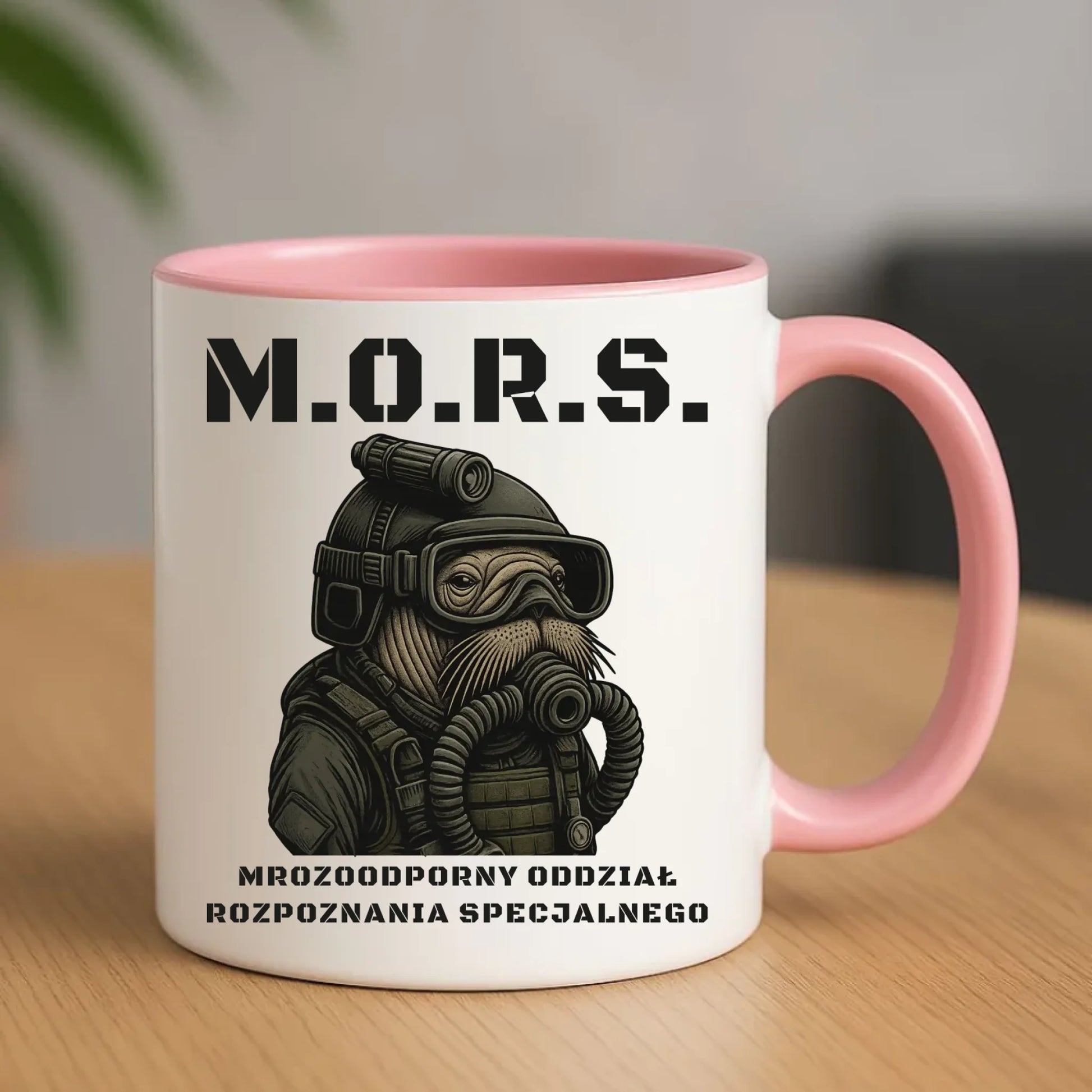 Kubek - prezent dla morsa - M.O.R.S. Mrozoodporny Oddział Rozpoznania Specjalnego HM20 - StoryCups.pl