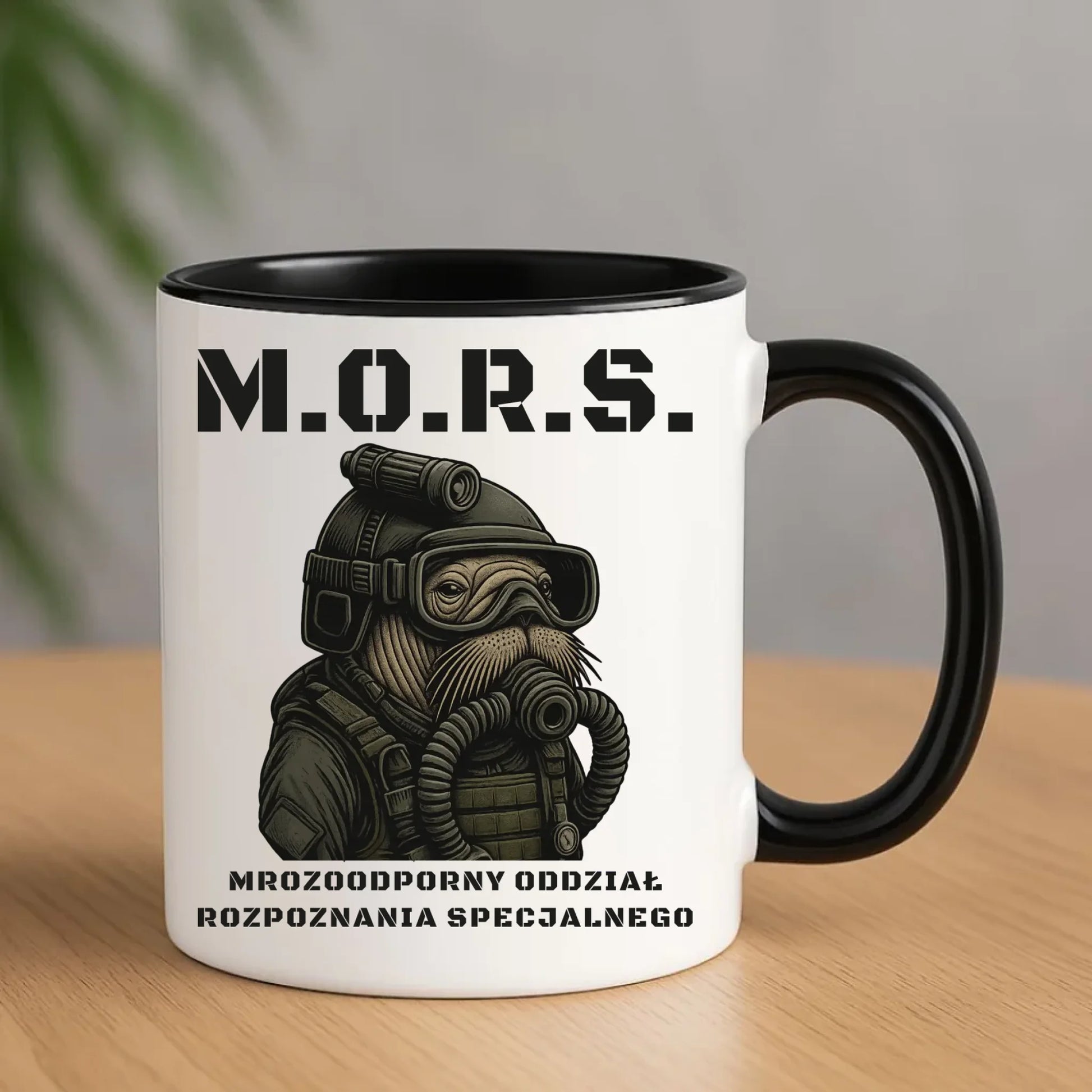 Kubek - prezent dla morsa - M.O.R.S. Mrozoodporny Oddział Rozpoznania Specjalnego HM20 - StoryCups.pl