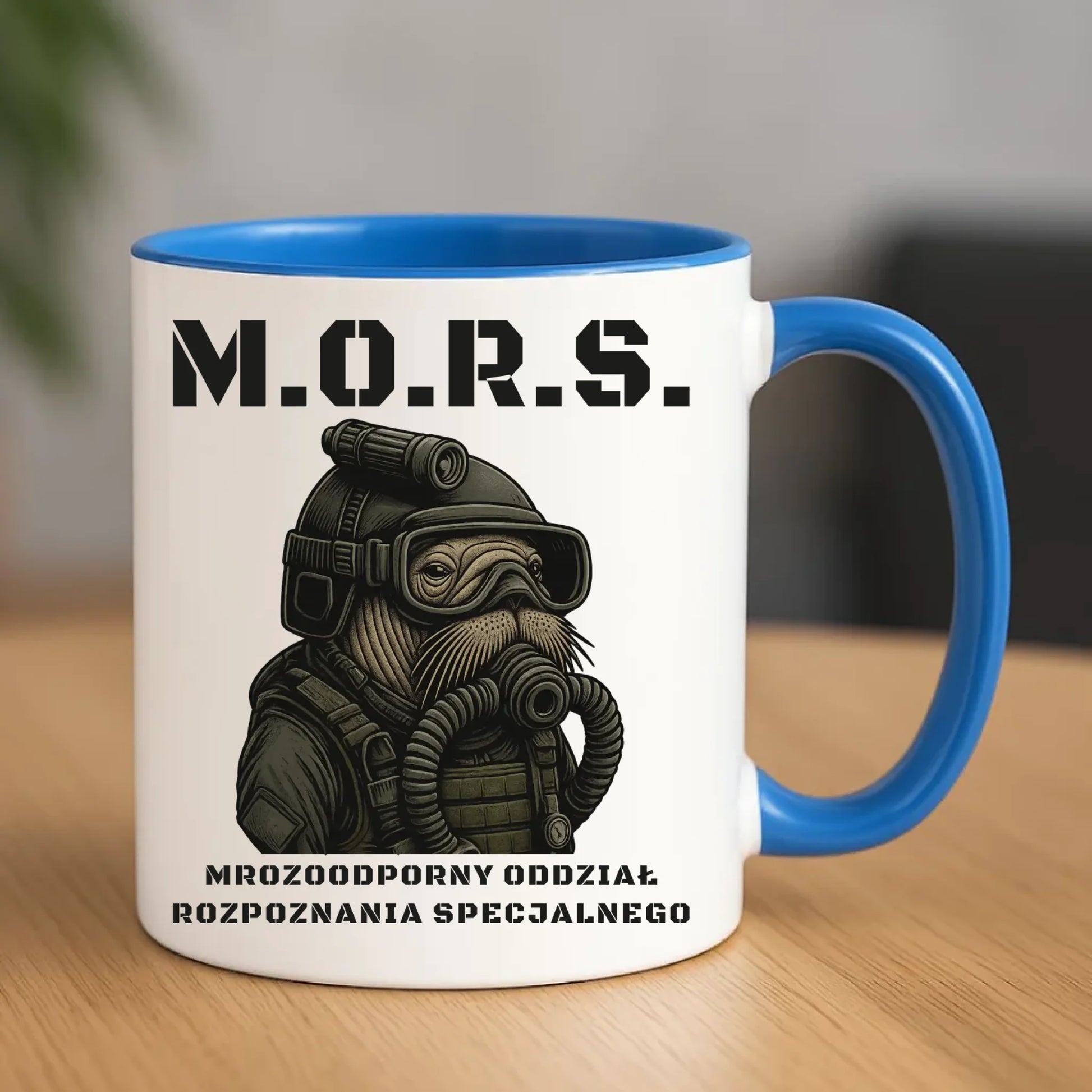Kubek - prezent dla morsa - M.O.R.S. Mrozoodporny Oddział Rozpoznania Specjalnego HM20 - StoryCups.pl