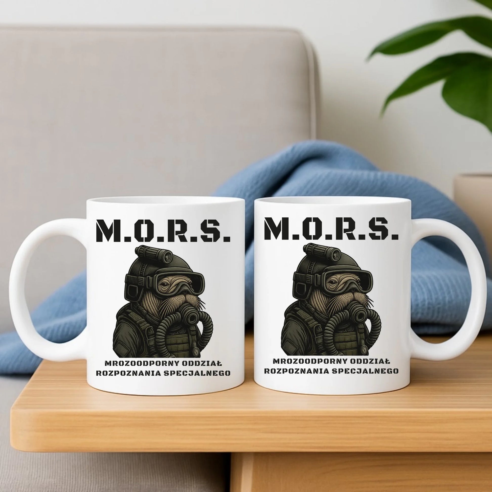 Kubek - prezent dla morsa - M.O.R.S. Mrozoodporny Oddział Rozpoznania Specjalnego HM20 - StoryCups.pl