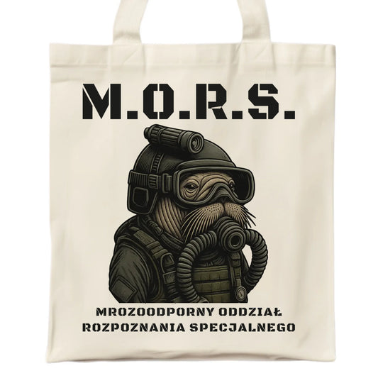 Torba - prezent dla morsa - M.O.R.S. Mrozoodporny Oddział Rozpoznania Specjalnego HM20 - StoryCups.pl