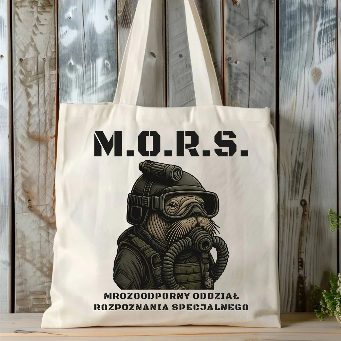 Torba - prezent dla morsa - M.O.R.S. Mrozoodporny Oddział Rozpoznania Specjalnego HM20 - StoryCups.pl