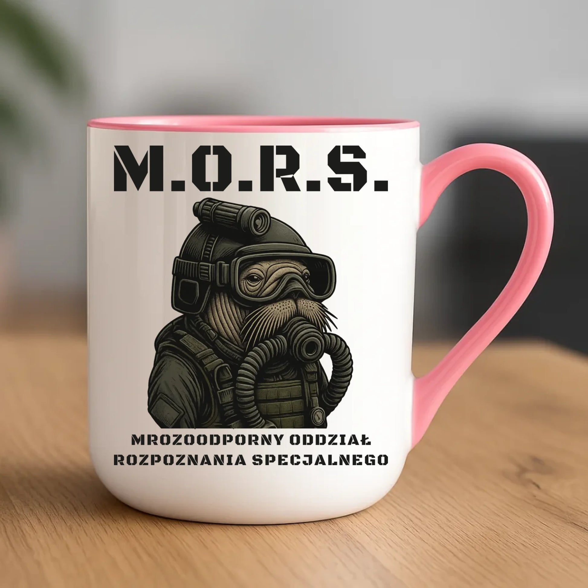 Kubek elegant - prezent dla morsa - M.O.R.S. Mrozoodporny Oddział Rozpoznania Specjalnego HM20 - StoryCups.pl
