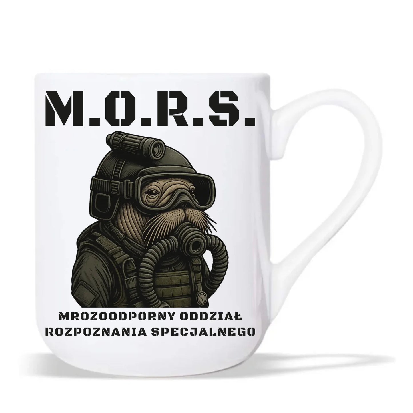 Kubek elegant - prezent dla morsa - M.O.R.S. Mrozoodporny Oddział Rozpoznania Specjalnego HM20 - StoryCups.pl