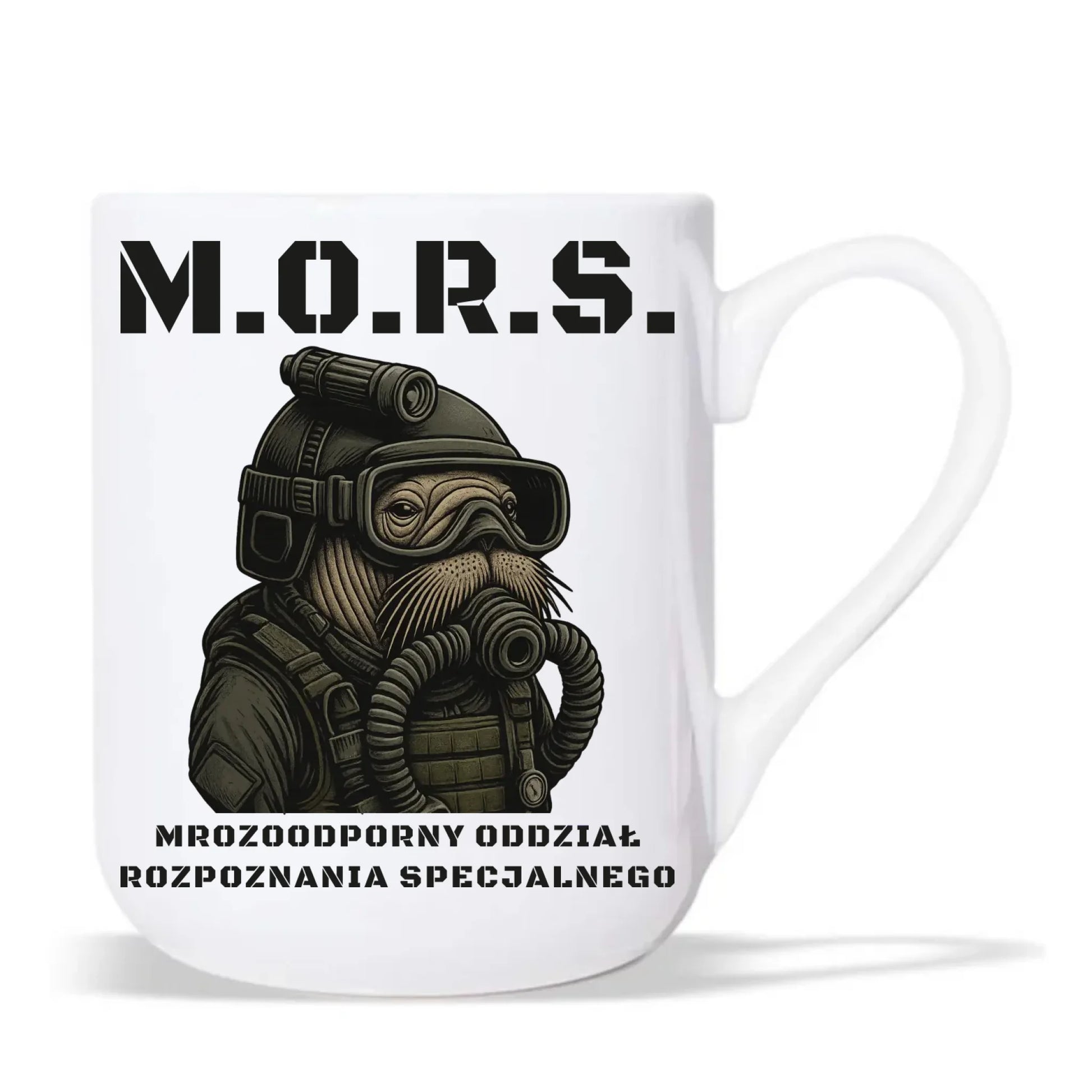 Kubek elegant - prezent dla morsa - M.O.R.S. Mrozoodporny Oddział Rozpoznania Specjalnego HM20 - StoryCups.pl