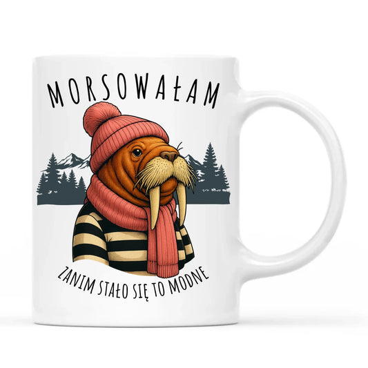 Kubek - prezent dla morsa - Morsowałam zanim stało się to modne - Mors HM21 - StoryCups.pl