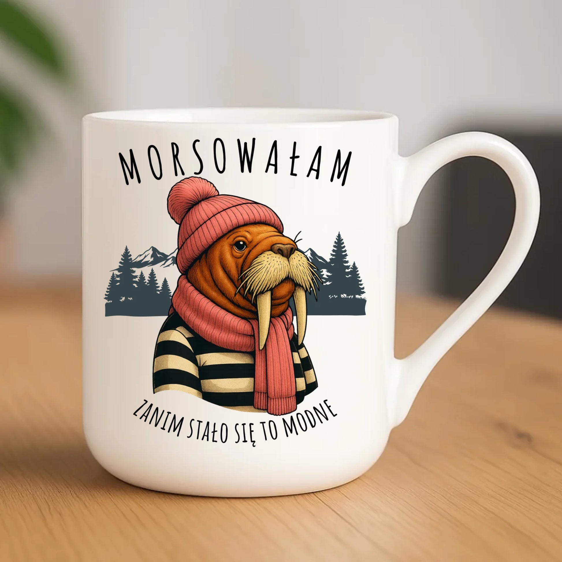 Kubek elegant - prezent dla morsa - Morsowałam zanim stało się to modne - Mors HM21 - StoryCups.pl