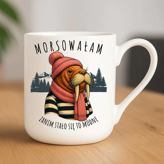 Kubek elegant - prezent dla morsa - Morsowałam zanim stało się to modne - Mors HM21 - StoryCups.pl