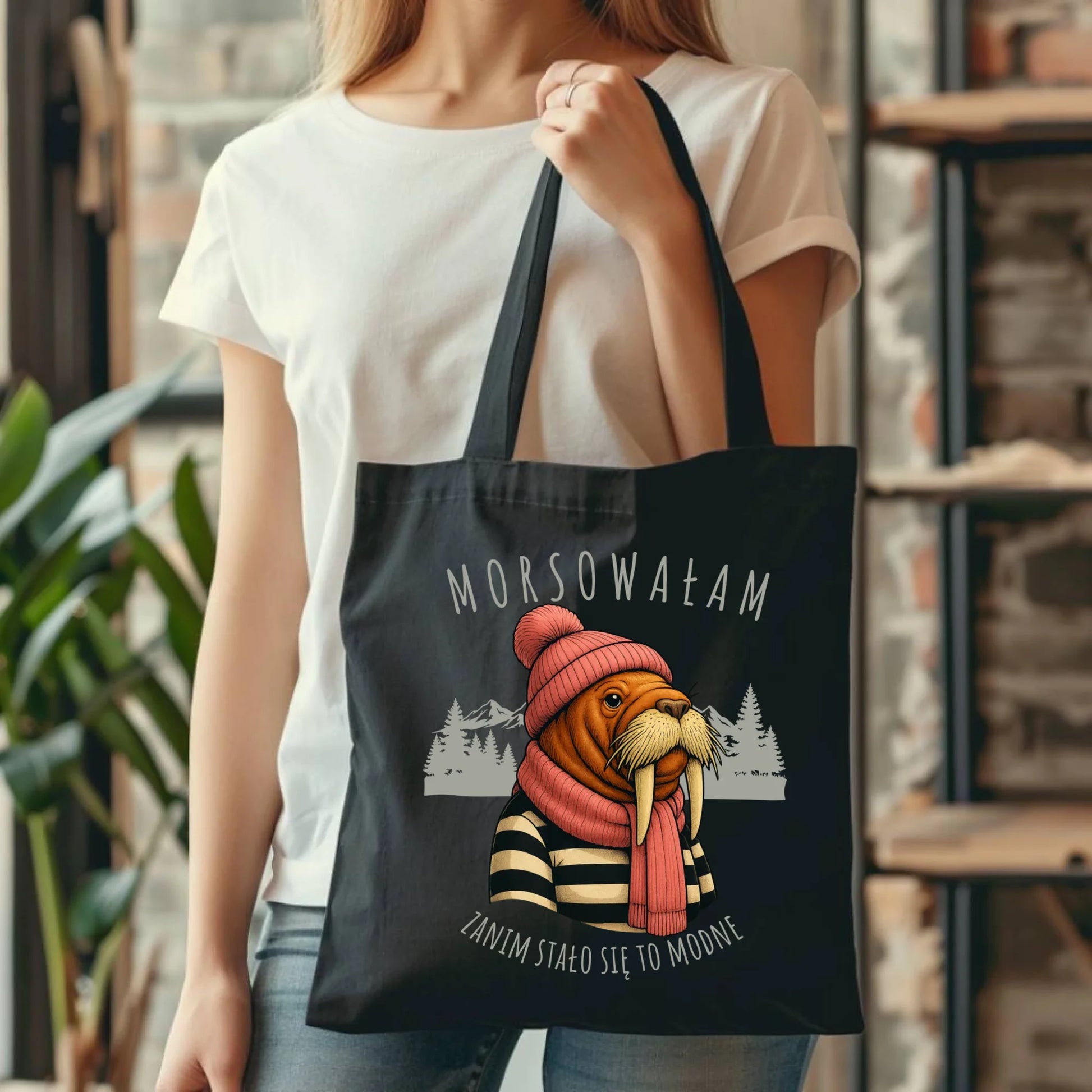 Torba - prezent dla morsa - Morsowałam zanim stało się to modne - Mors HM21 - StoryCups.pl