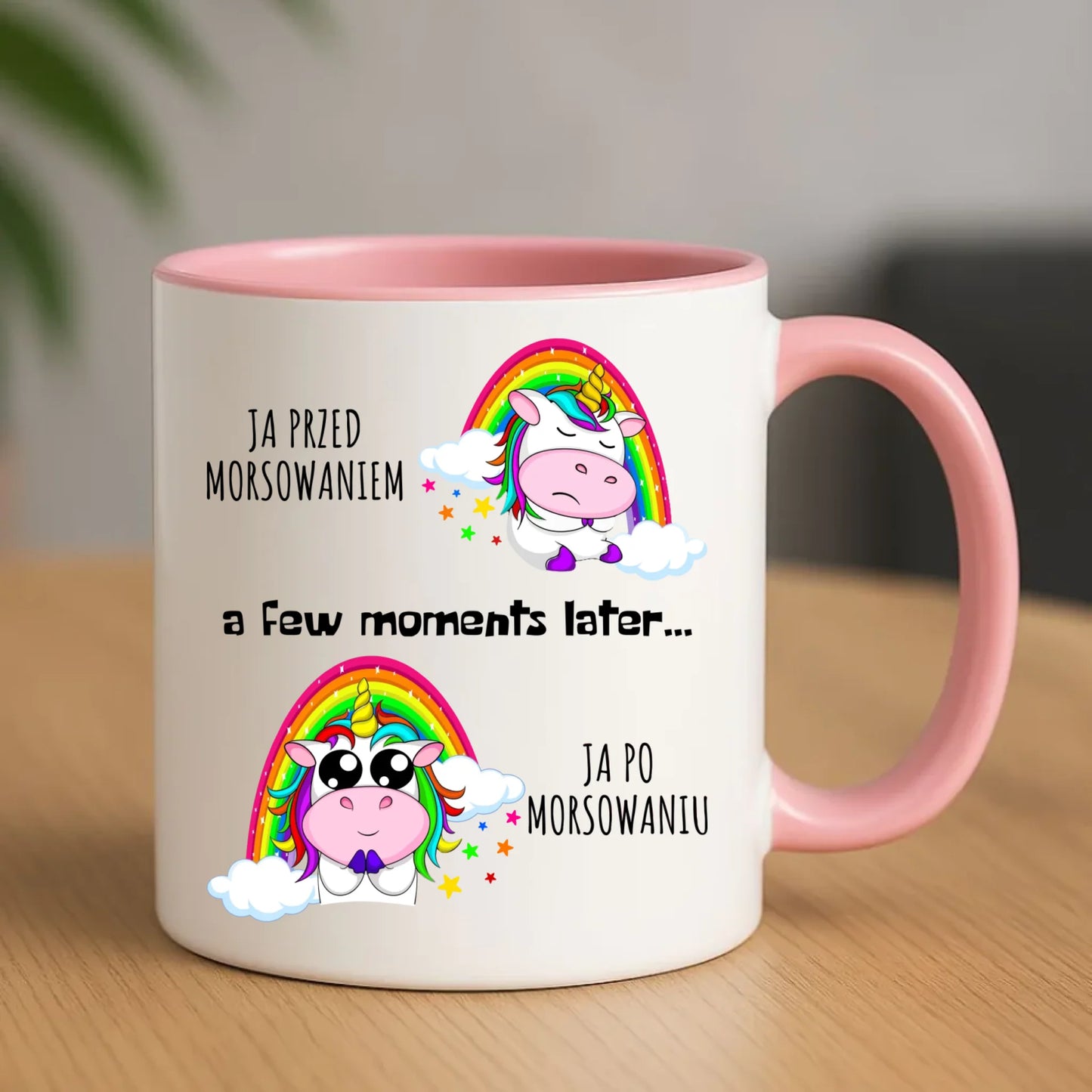 Kubek - prezent dla morsa - Jednorożec - Ja po morsowaniu HM11 - StoryCups.pl