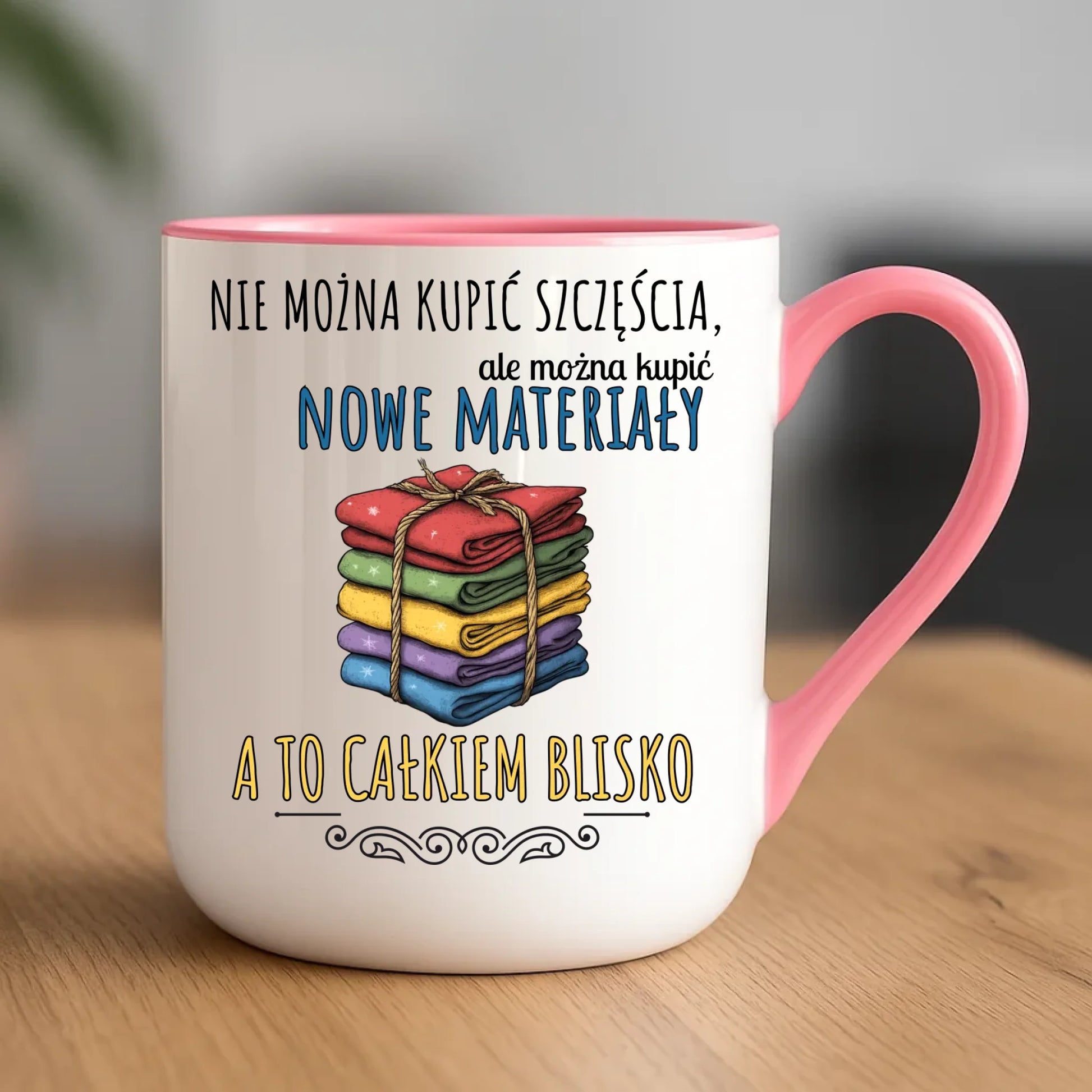 Kubek elegant szyciowy dla krawcowej - Nie można kupić szczęścia HS03 - StoryCups.pl