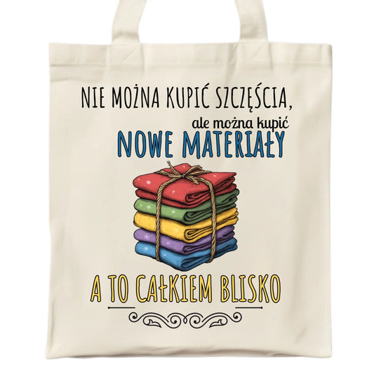 Torba szyciowa dla krawcowej - Nie można kupić szczęścia HS03 - StoryCups.pl