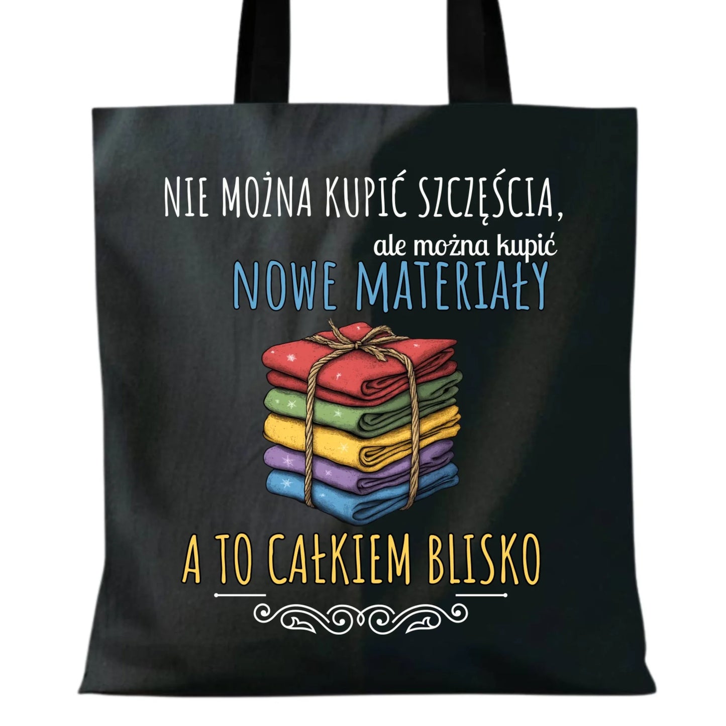 Torba szyciowa dla krawcowej - Nie można kupić szczęścia HS03 - StoryCups.pl