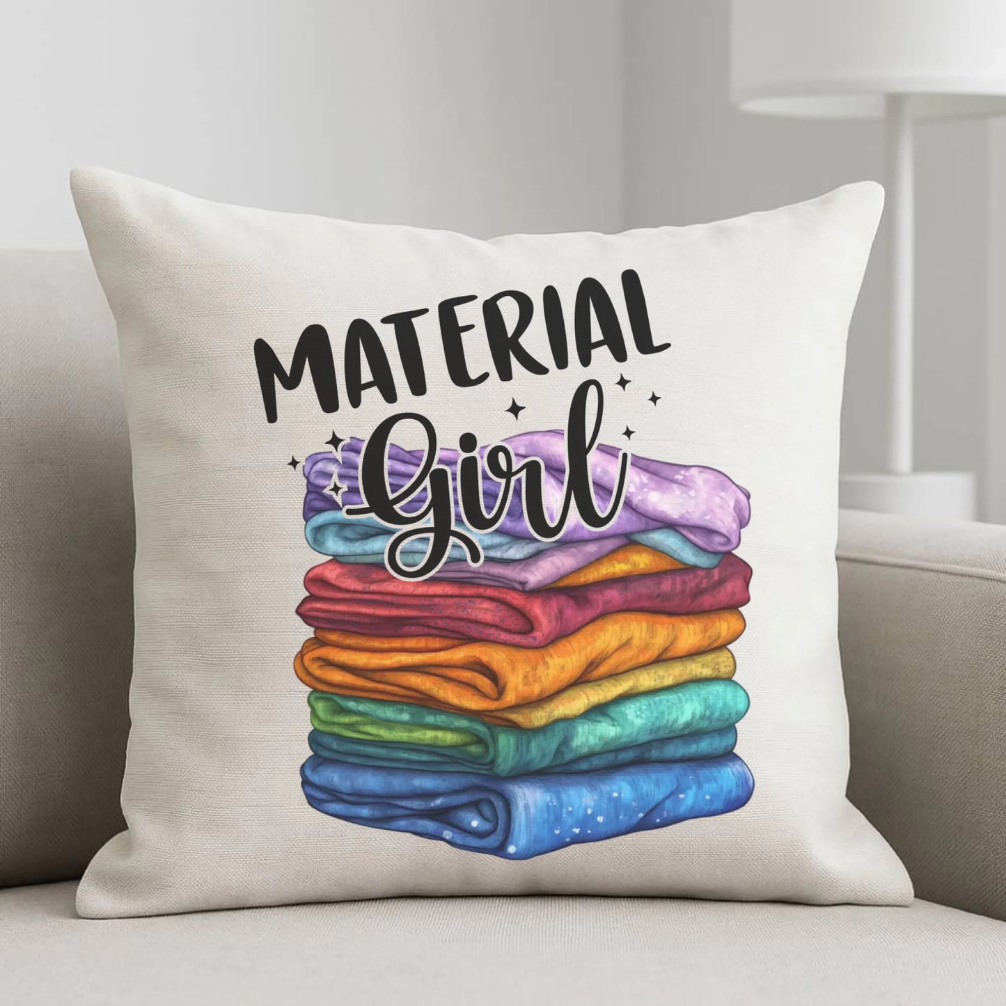 Poduszka szyciowa - prezent dla krawcowej - Material Girl HS02 - StoryCups.pl