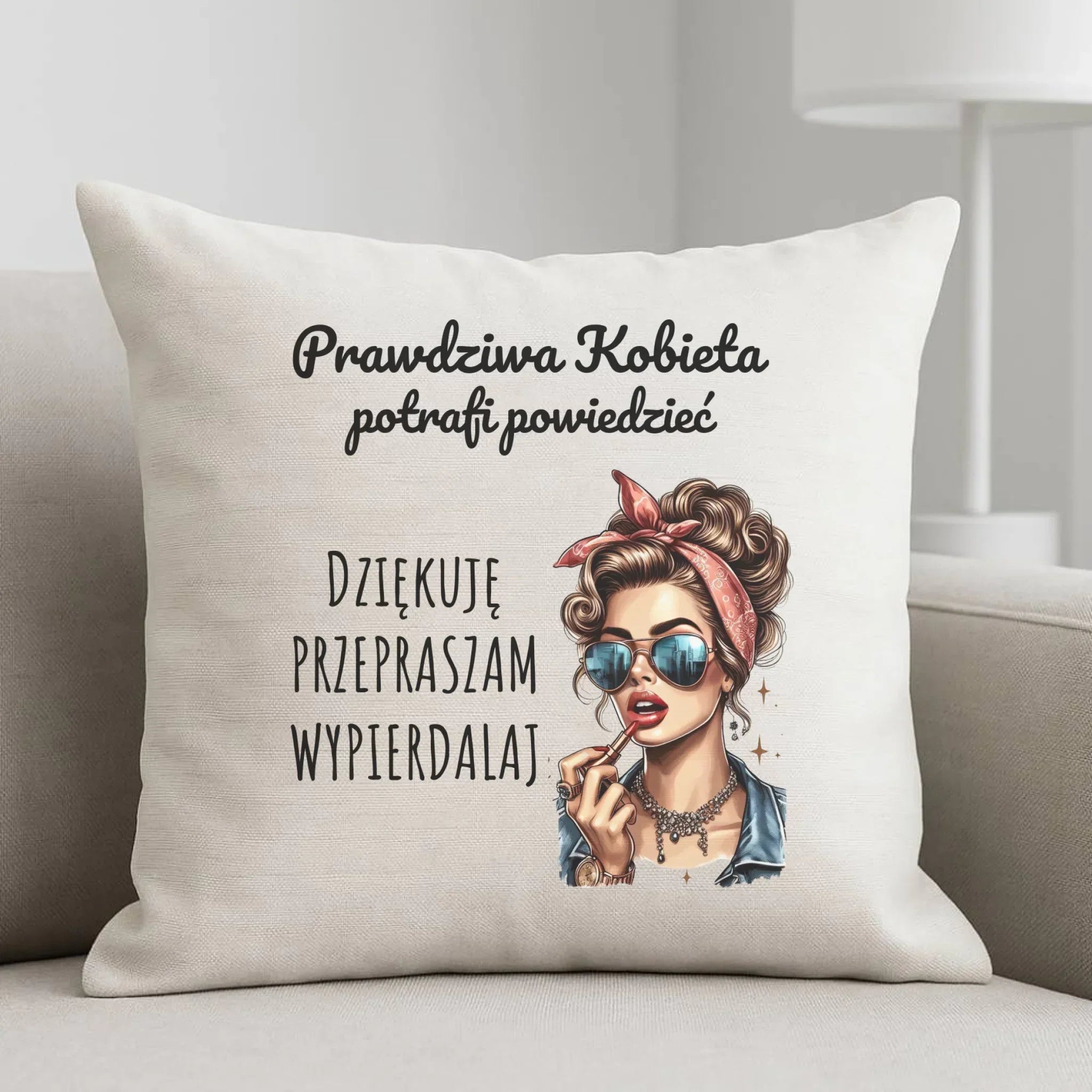 Poduszka - Prawdziwa kobieta - bez cenzury DZ15 - StoryCups.pl
