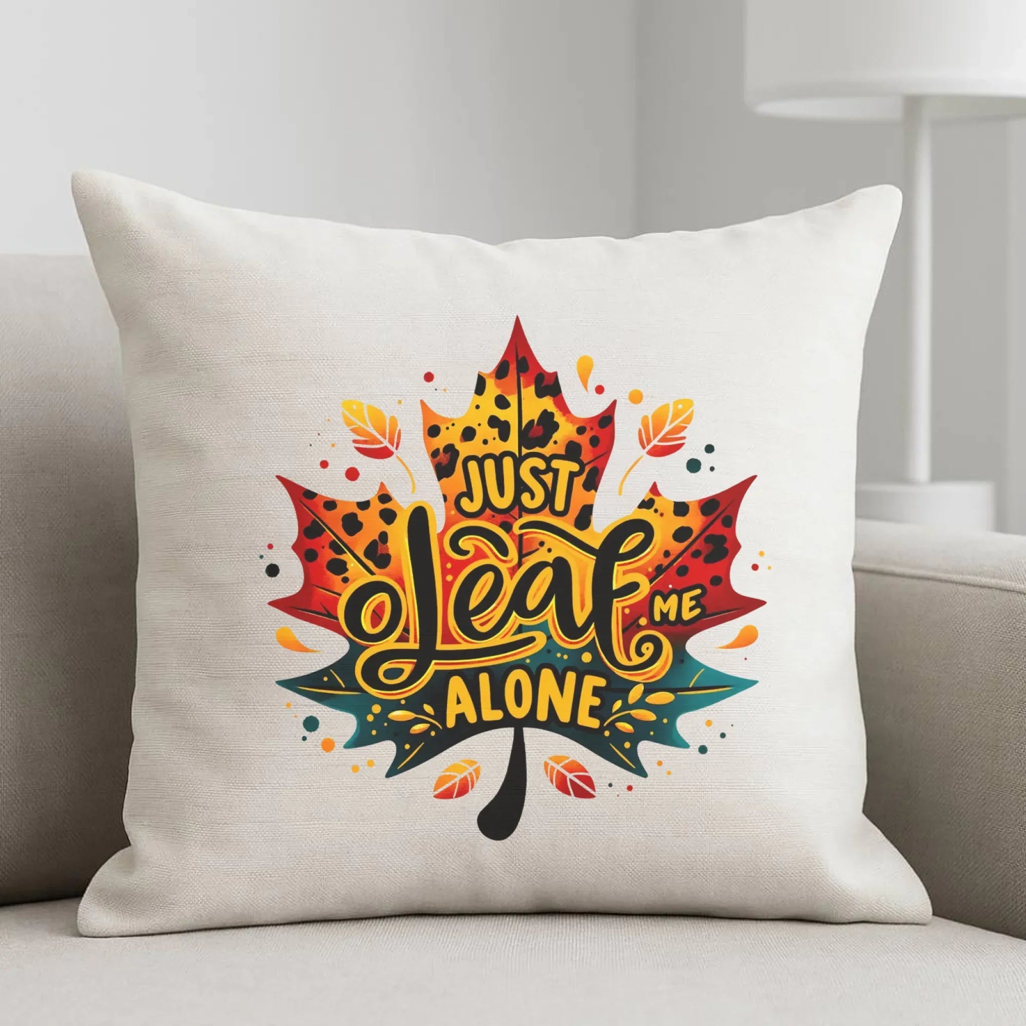 Poduszka jesienna - Just leaf me alone JS22 - StoryCups.pl