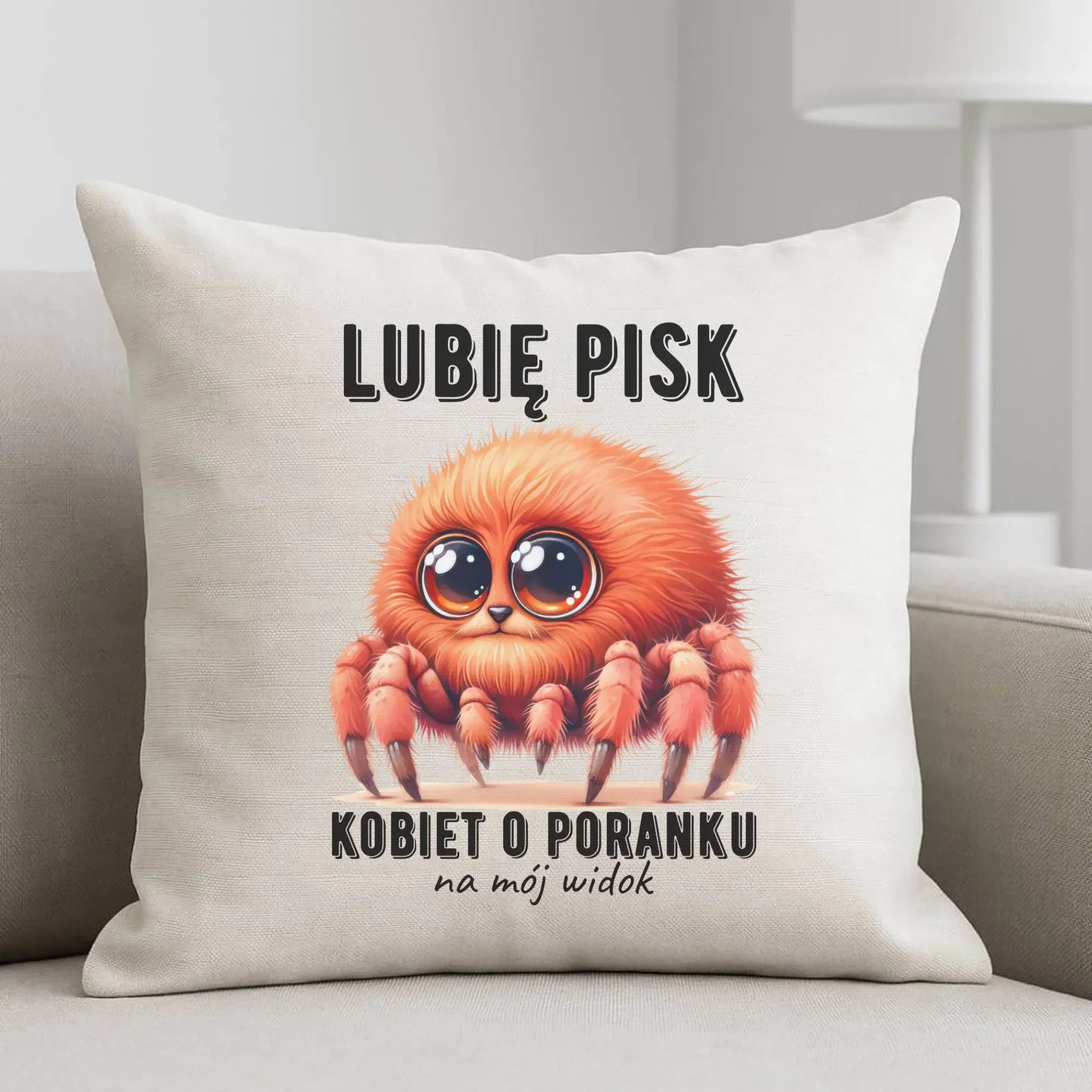 Poduszka - prezent dla chłopaka - Lubię pisk kobiet DCH14 - StoryCups.pl