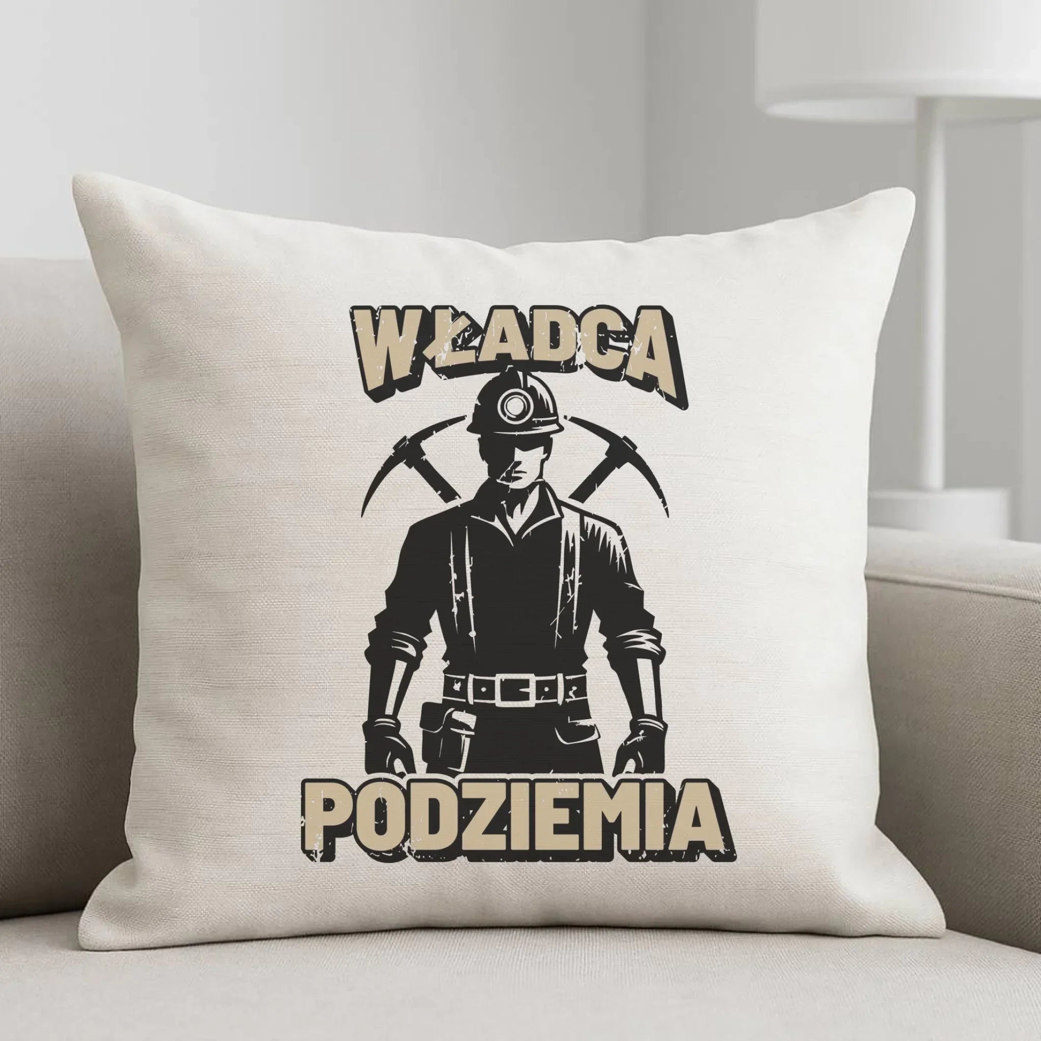 Poduszka - prezent dla górnika - Władca podziemia G25 - StoryCups.pl