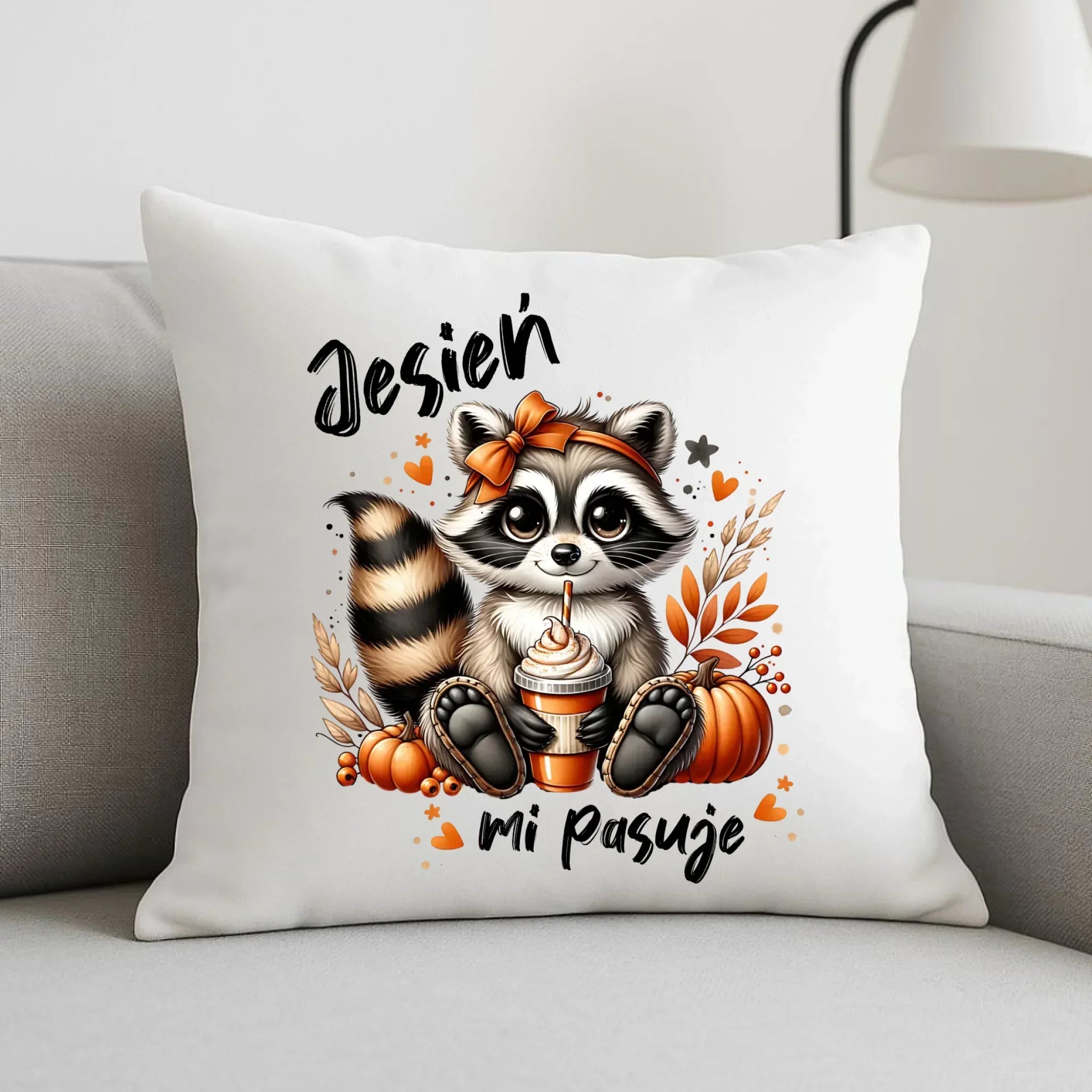 Poduszka jesienna - Jesień mi pasuje JS25 - StoryCups.pl