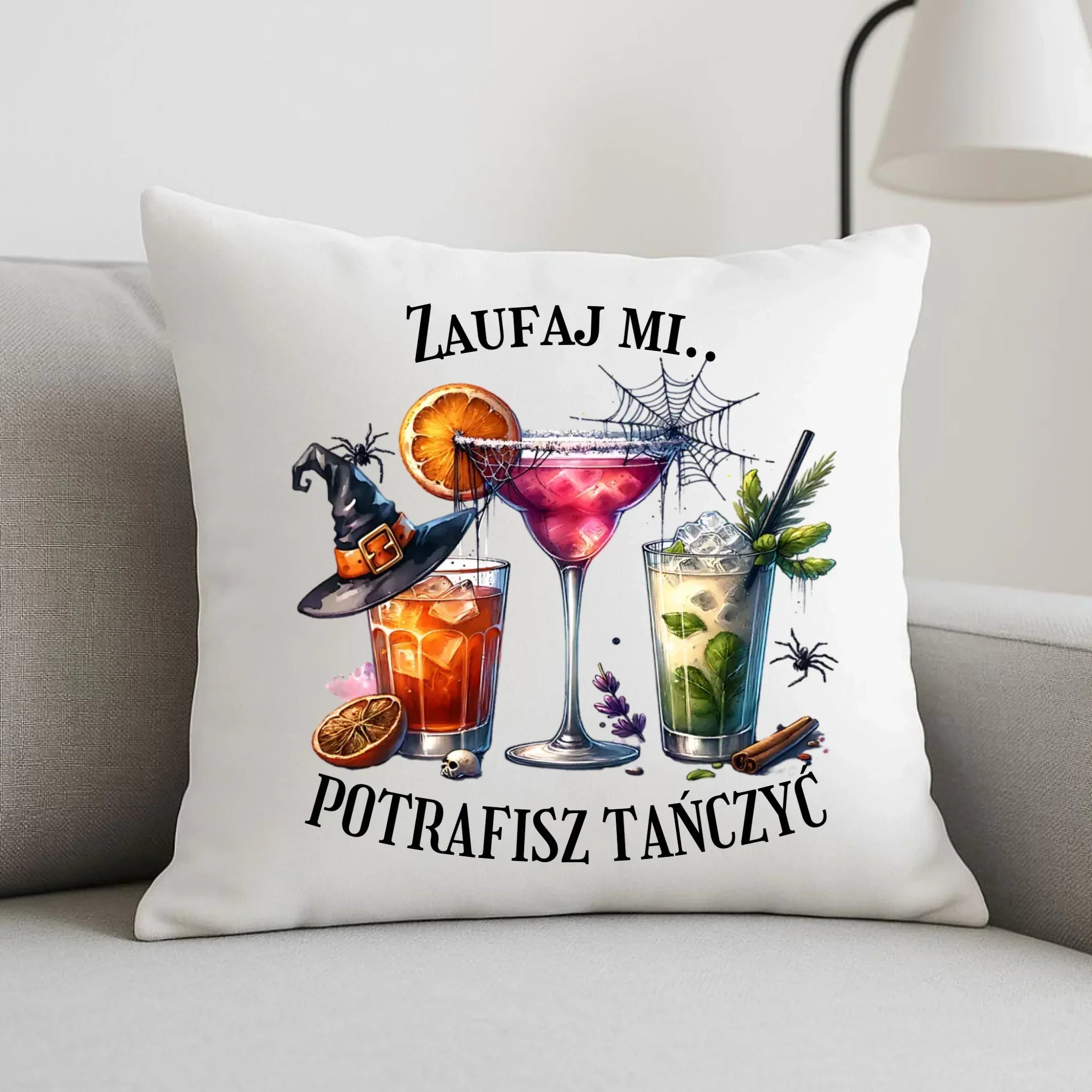 Poduszka na Halloween - Zaufaj mi potrafisz tańczyć HL26 - StoryCups.pl