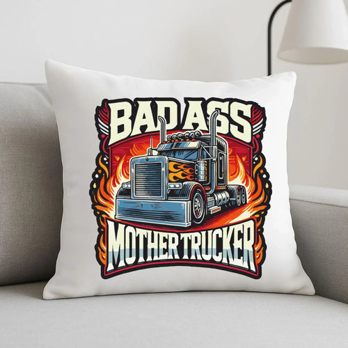 Badass Mother Trucker | Poduszka dla kierowcy tira ZKT04