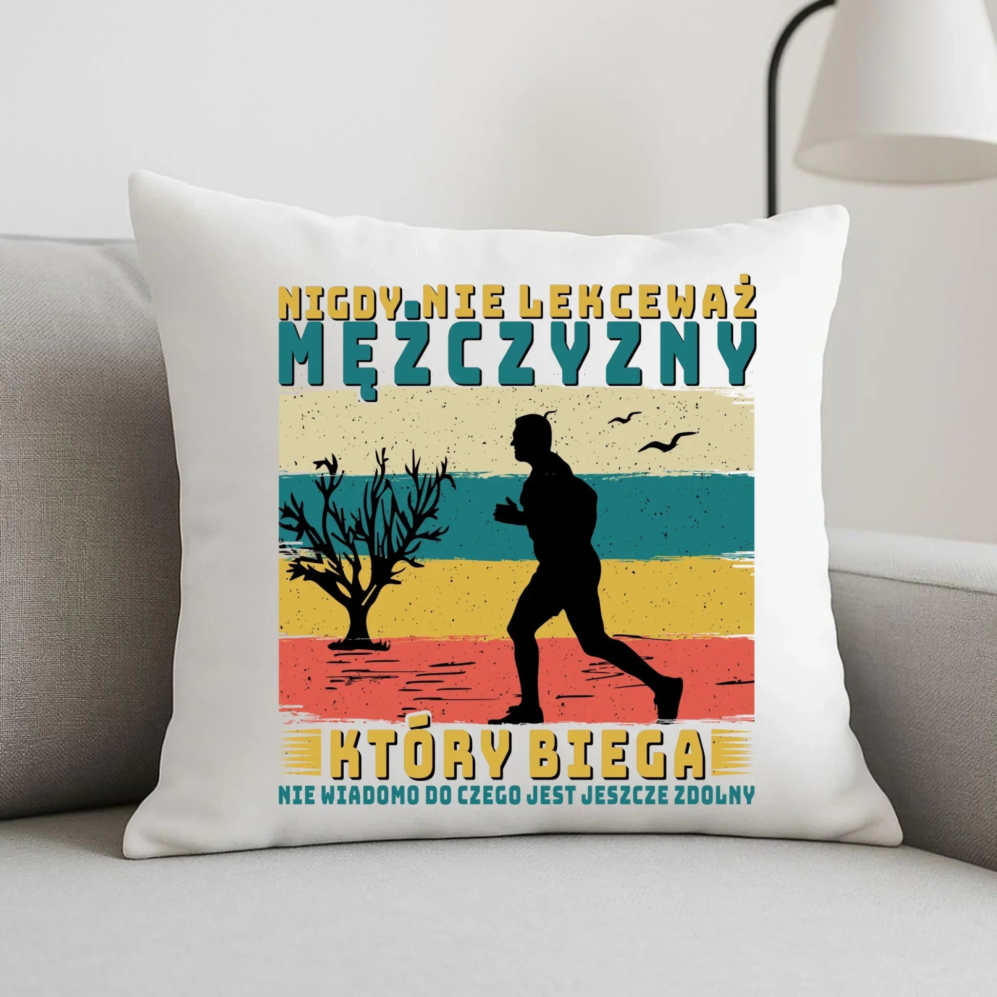 Poduszka dla biegacza - Nigdy nie lekceważ HB03 - StoryCups.pl