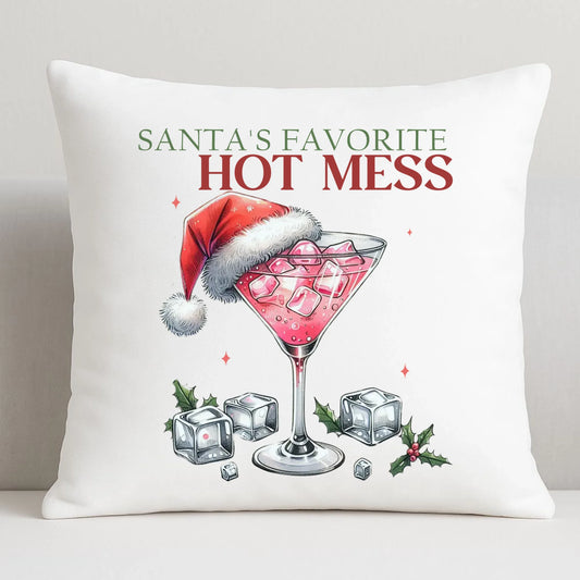 Ulubiony bałagan Mikołaja | Świąteczna poduszka BN75 - StoryCups.pl
