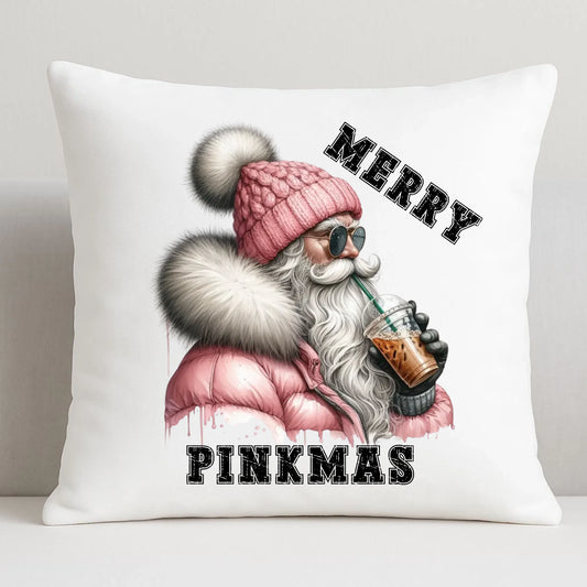 Merry pinkmas | Poduszka świąteczna BN117 - StoryCups.pl