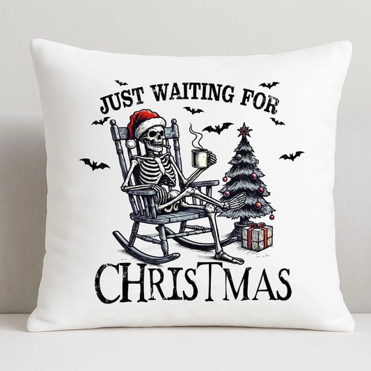 Czekam tylko na święta | Świąteczna poduszka BN56 - StoryCups.pl