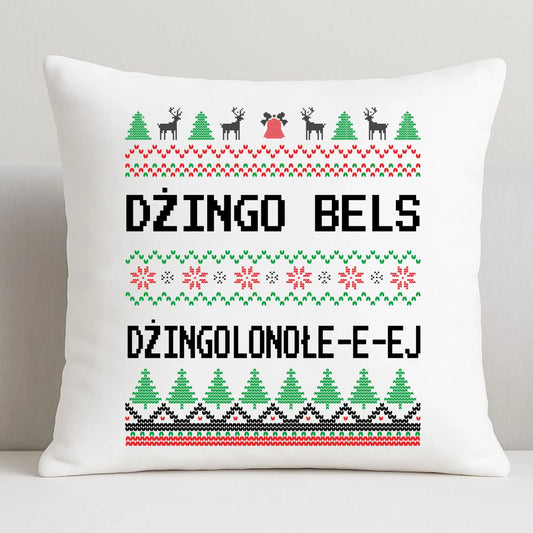 Dżingo bels | Świąteczna poduszka BN11 - StoryCups.pl
