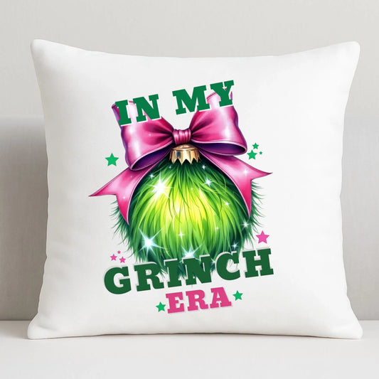 In my Grinch era | Poduszka świąteczna BN26