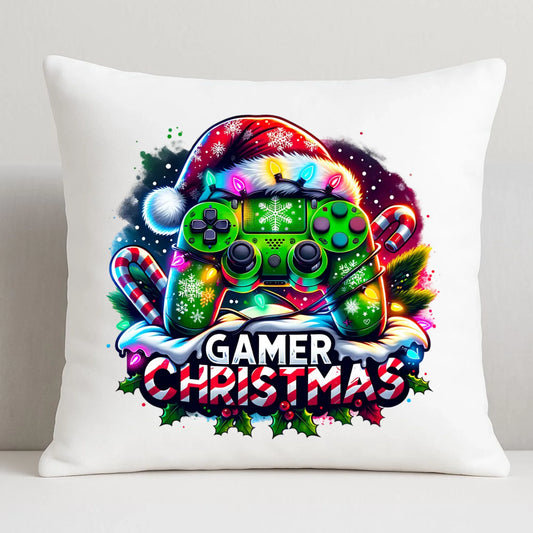 Świąteczny gracz | Poduszka na święta dla gracza BN22 - StoryCups.pl
