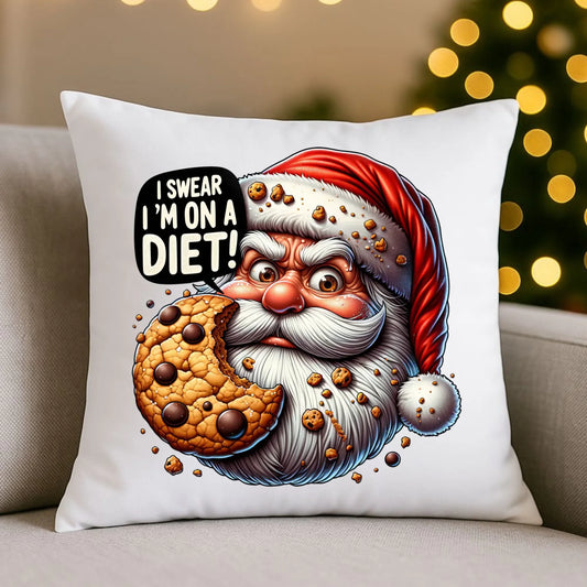Jestem na diecie | Świąteczna poduszka BN97