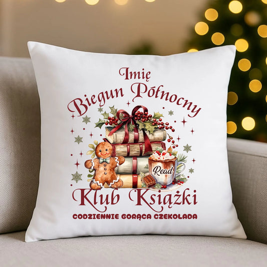 Klub Książki z Bieguna Północnego | Świąteczna poduszka BN79