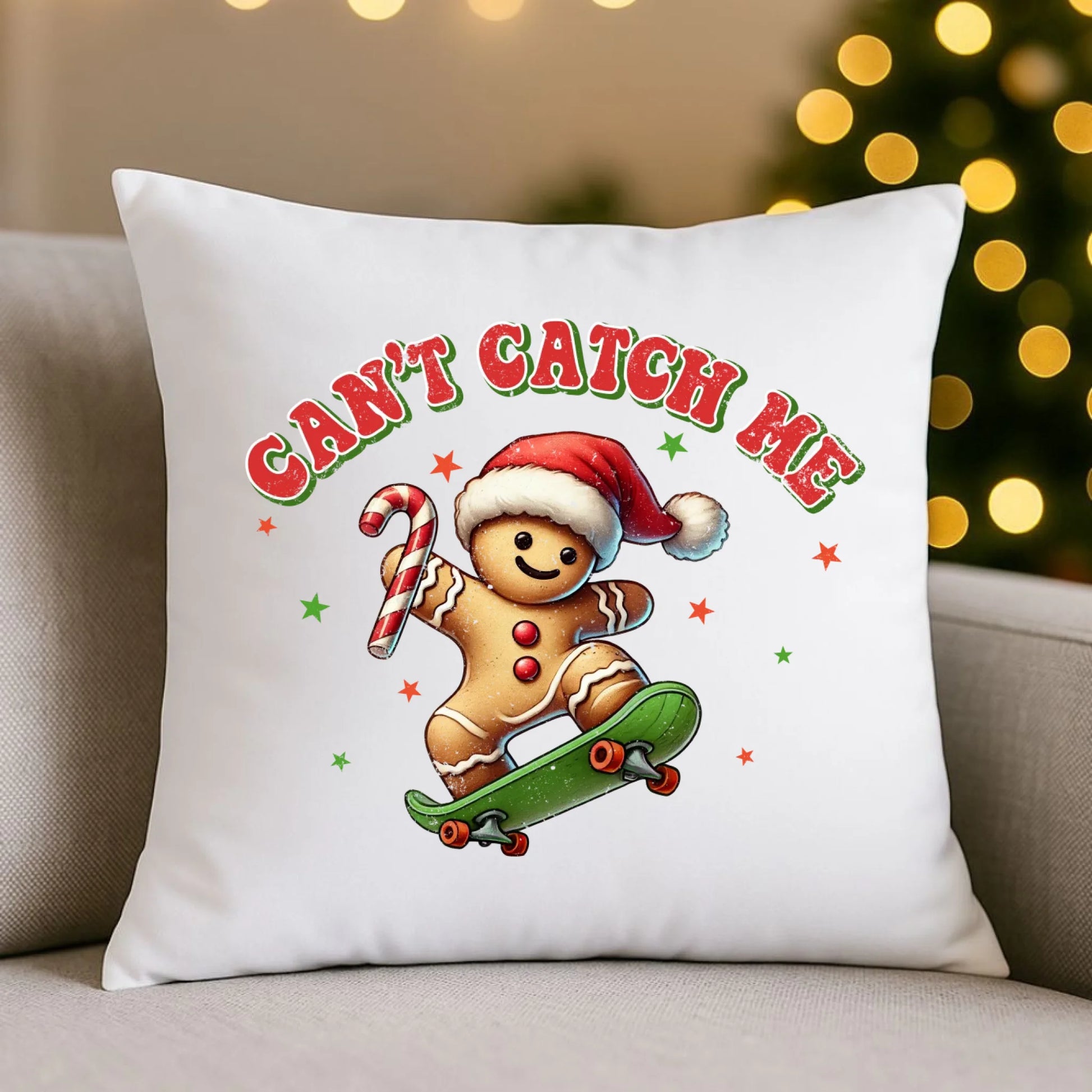 Can't catch me | Świąteczna poduszka BN45 - StoryCups.pl