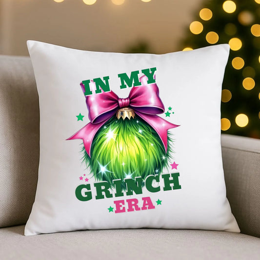 In my Grinch era | Poduszka świąteczna BN26