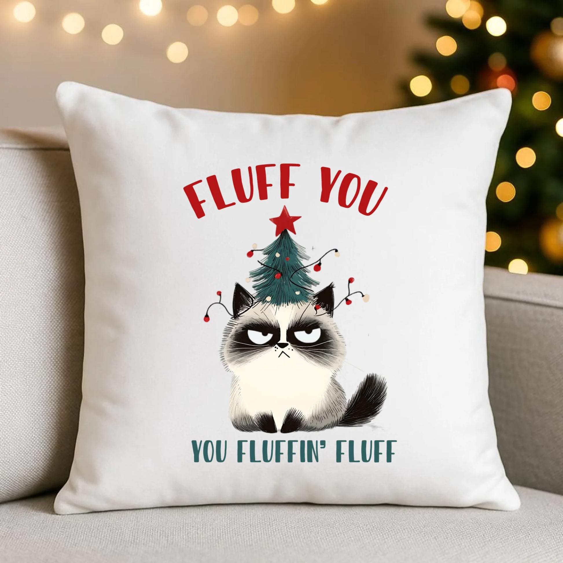 Fluff You | Świąteczna poduszka BN10 - StoryCups.pl