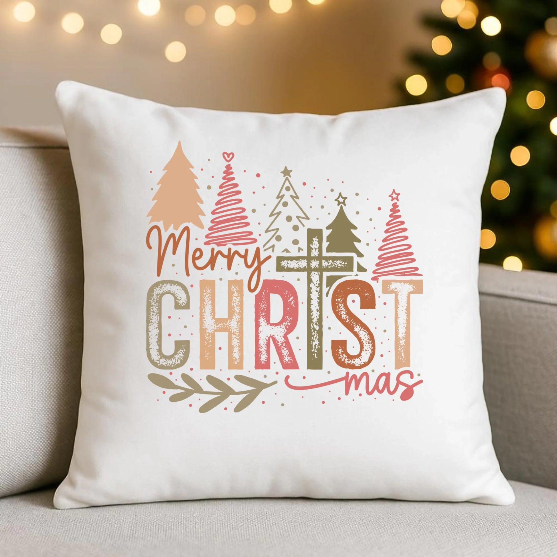 Poduszka świąteczna - Merry Christmas BN01 - StoryCups.pl