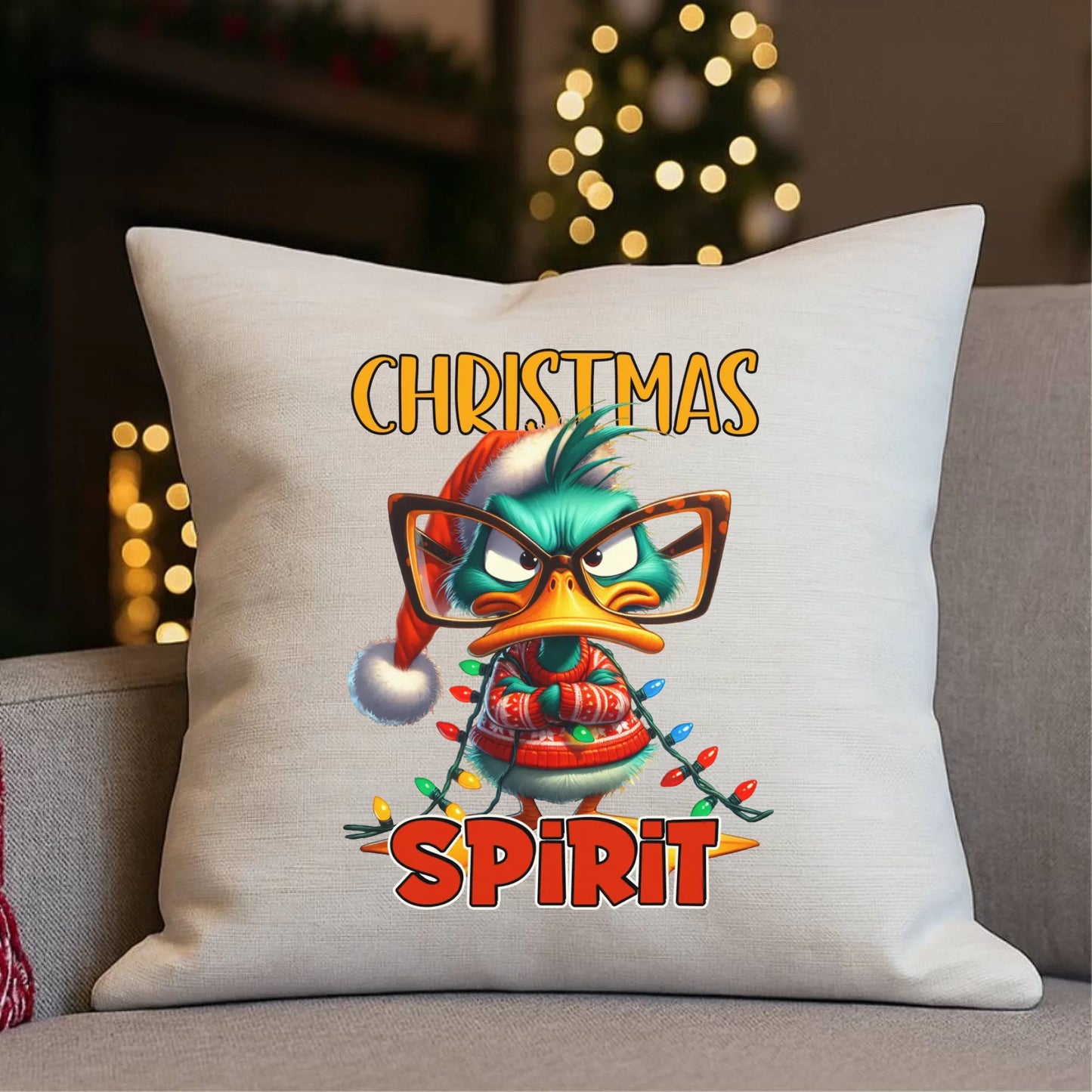 Christmas spirit | Świąteczna poduszka BN76 - StoryCups.pl