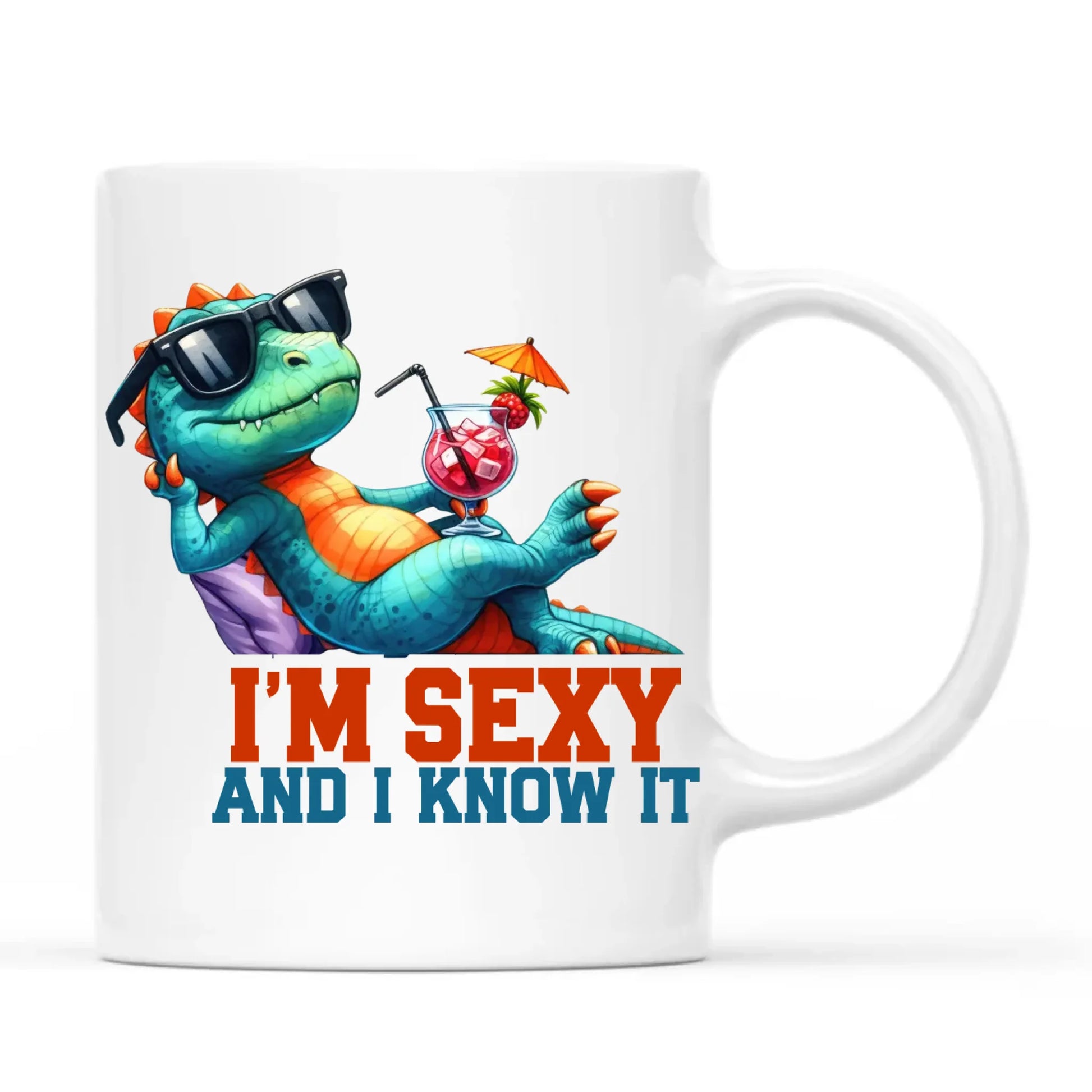 Kubek - prezent dla chłopaka - I'm sexy - śmieszny nadruk DCH28 - StoryCups.pl