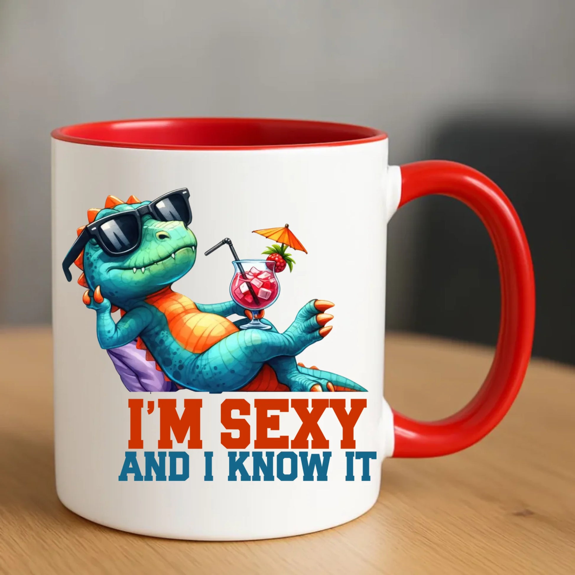 Kubek - prezent dla chłopaka - I'm sexy - śmieszny nadruk DCH28 - StoryCups.pl
